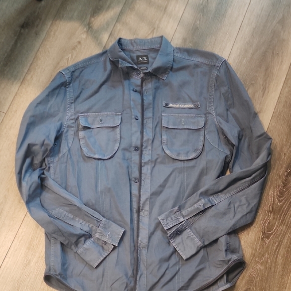 Armani Exchange Men's Button Up Shirt - Picture 1 of 5